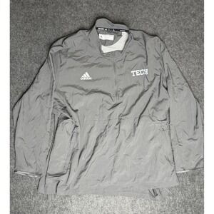 Adidas Aeroready Primegreen 1/4 Zip Pullover Grey Mens 3XL GM1850 Tech Training